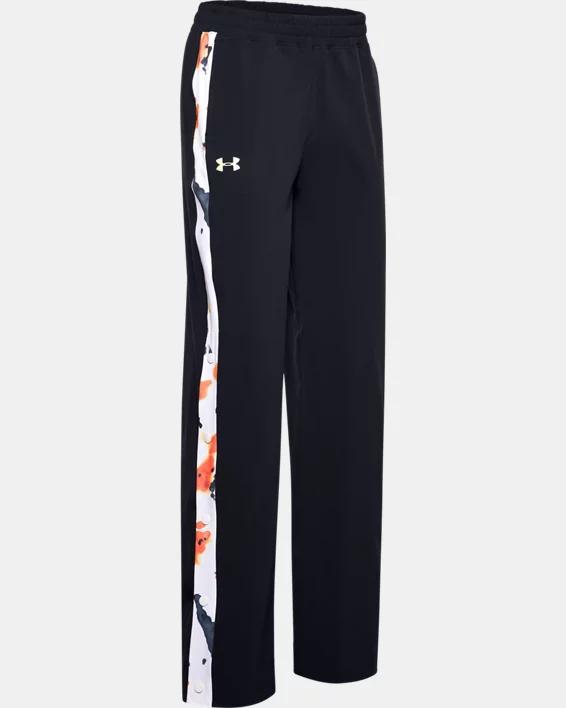 Women's UA RUSH™ Woven Upstream Camo Wide Leg Pants Product Image