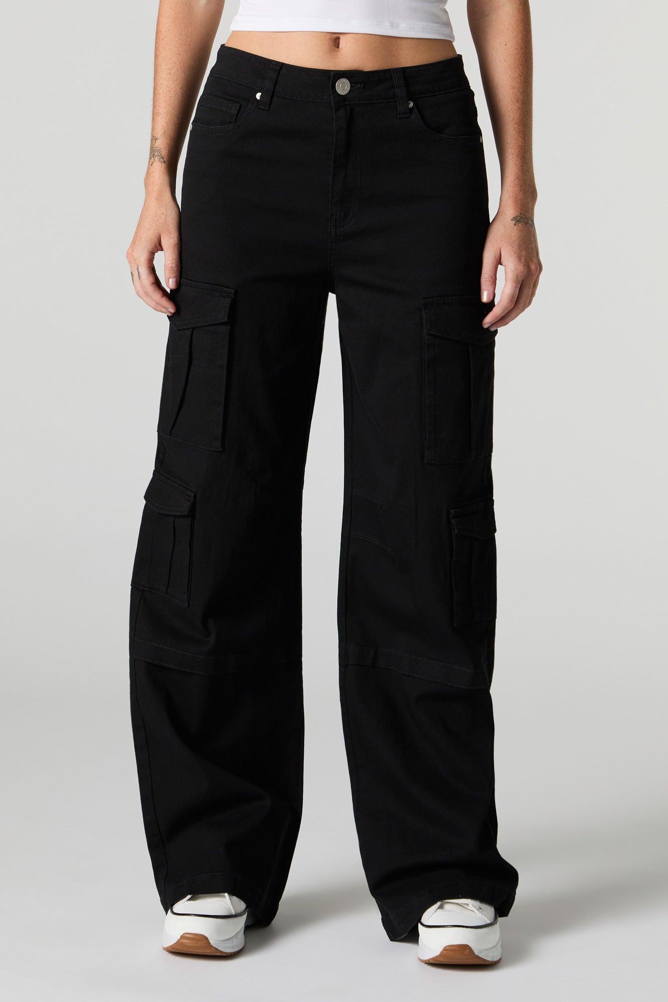 Straight Leg Multi Pocket Cargo Pant Female Product Image