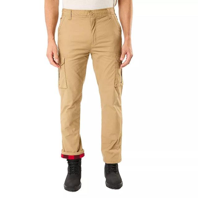 Mens Smiths Workwear Stretch Fleece-Lined Canvas Cargo Pant Product Image