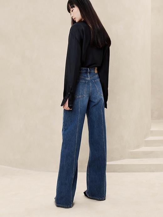 The Pintuck Jean Product Image