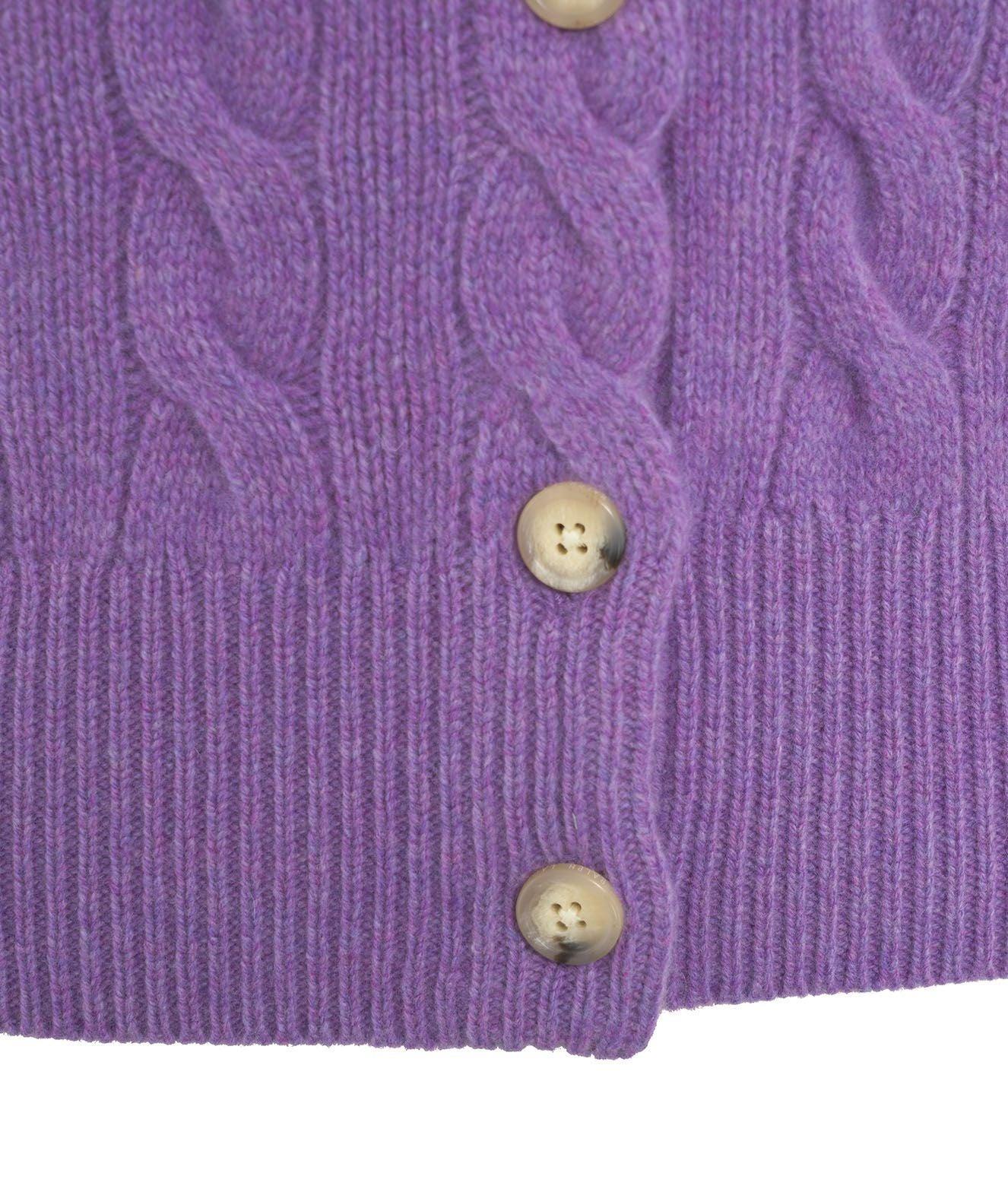 Cardigan in maglia intrecciata Female Product Image