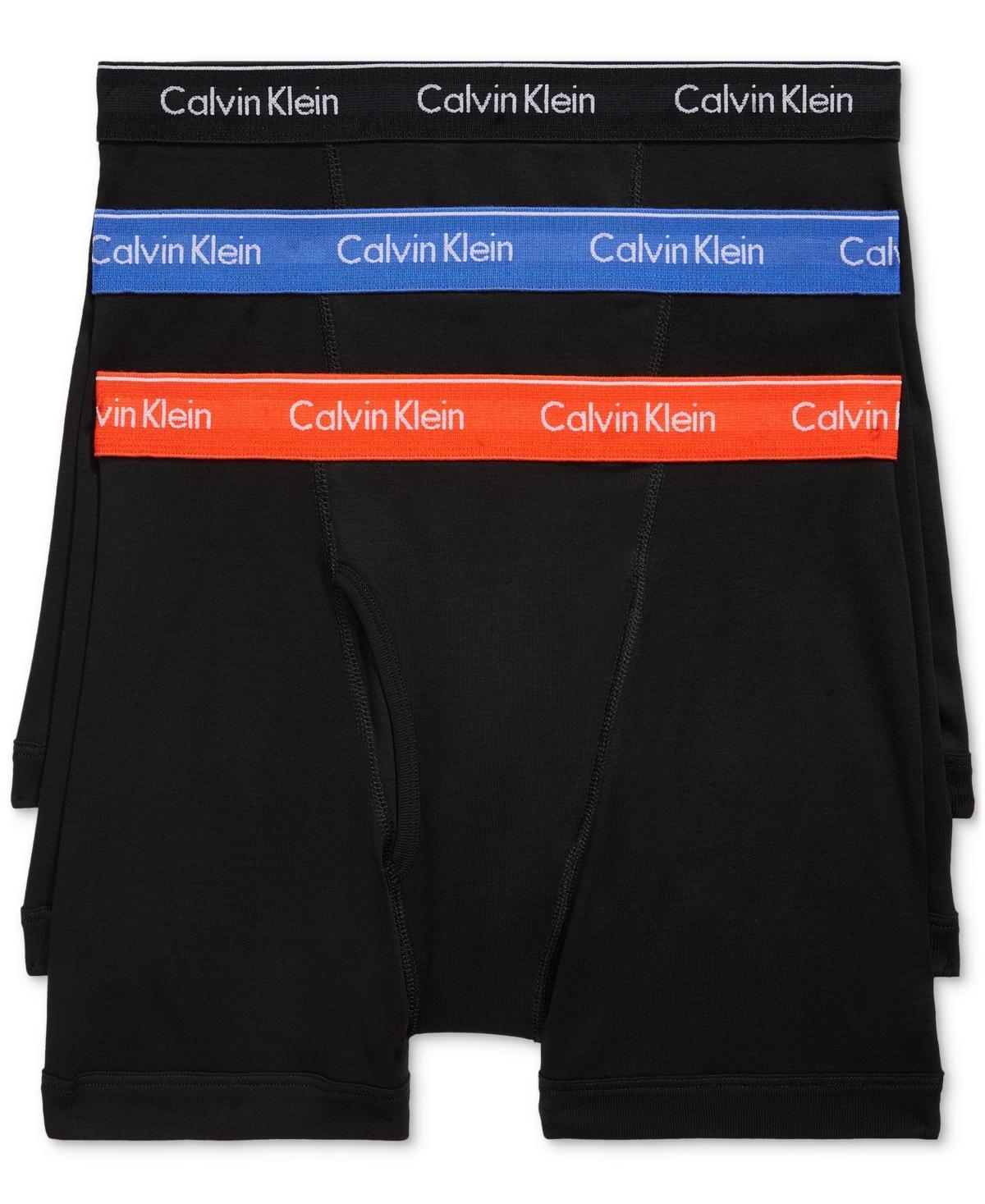 Calvin Klein Mens 3-Pack Cotton Classics Boxer Briefs Underwear Product Image