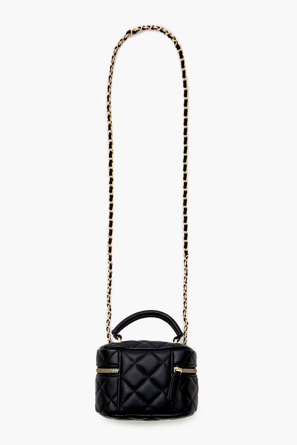 Quilted Zip-Around Crossbody Bag | Forever 21 Product Image