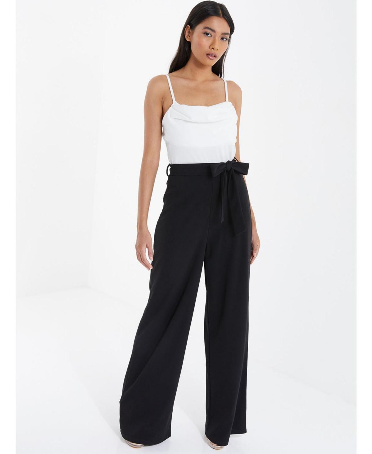 Quiz Womens 2-in-1 Palazzo Jumpsuit product image