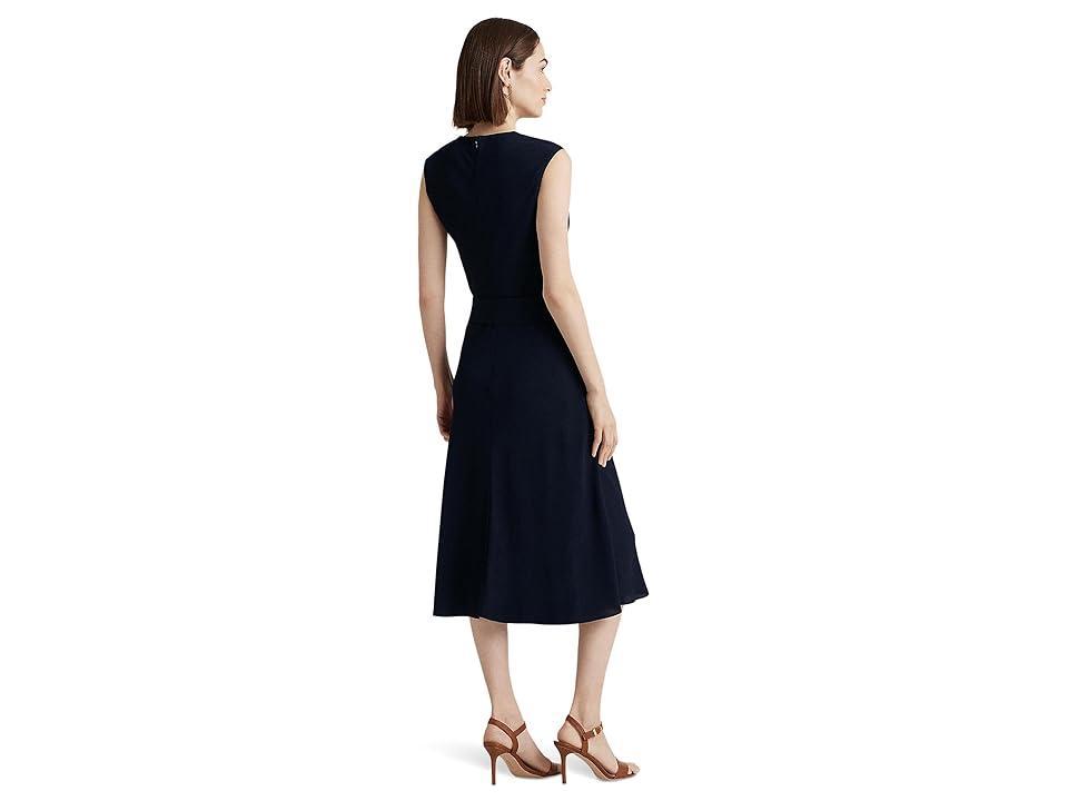 Lauren Ralph Lauren Bubble Crepe Cap Sleeve Dress Product Image