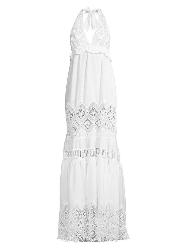 Womens Aviana Lace Maxi Dress Product Image