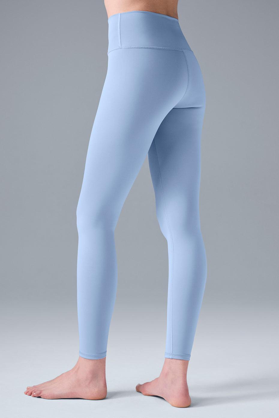 7/8 High-Waist Airlift Legging - Seashell Blue Female Product Image