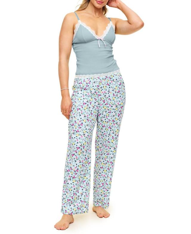 Adore Me Womens Bryony Pajama Cami & Pants Set Product Image