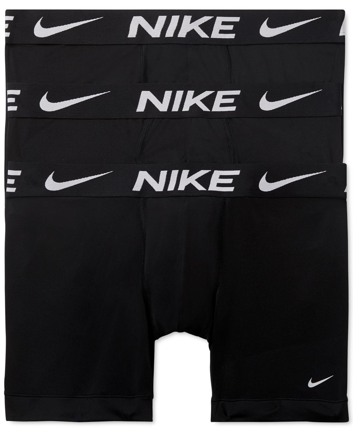 Nike Mens 3-Pk. Dri-Fit Essential Micro Boxer Briefs Product Image