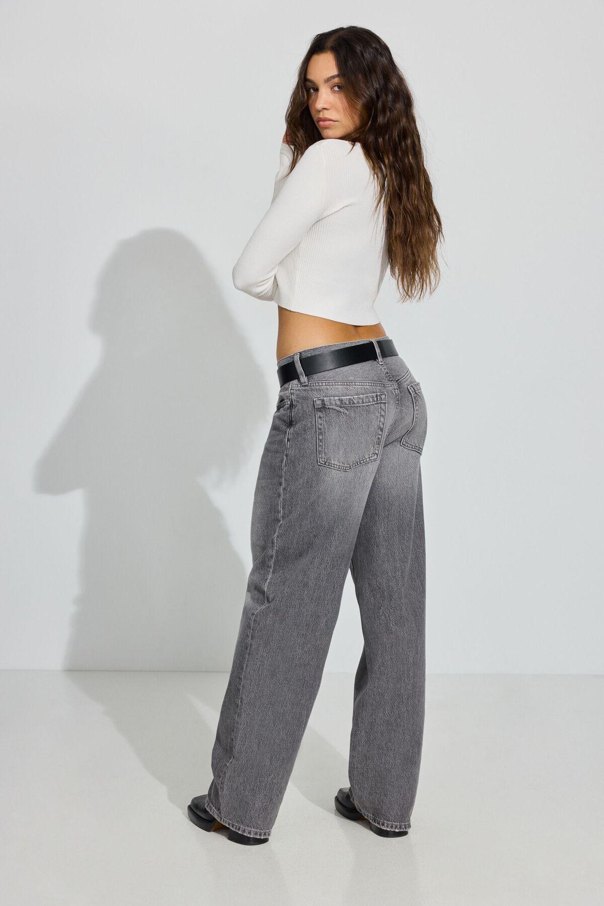 Low Rise Baggy Jeans Product Image