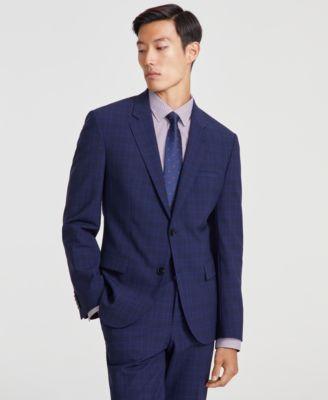 Hugo by Hugo Boss Mens Modern-Fit Wool Suit Jacket Product Image