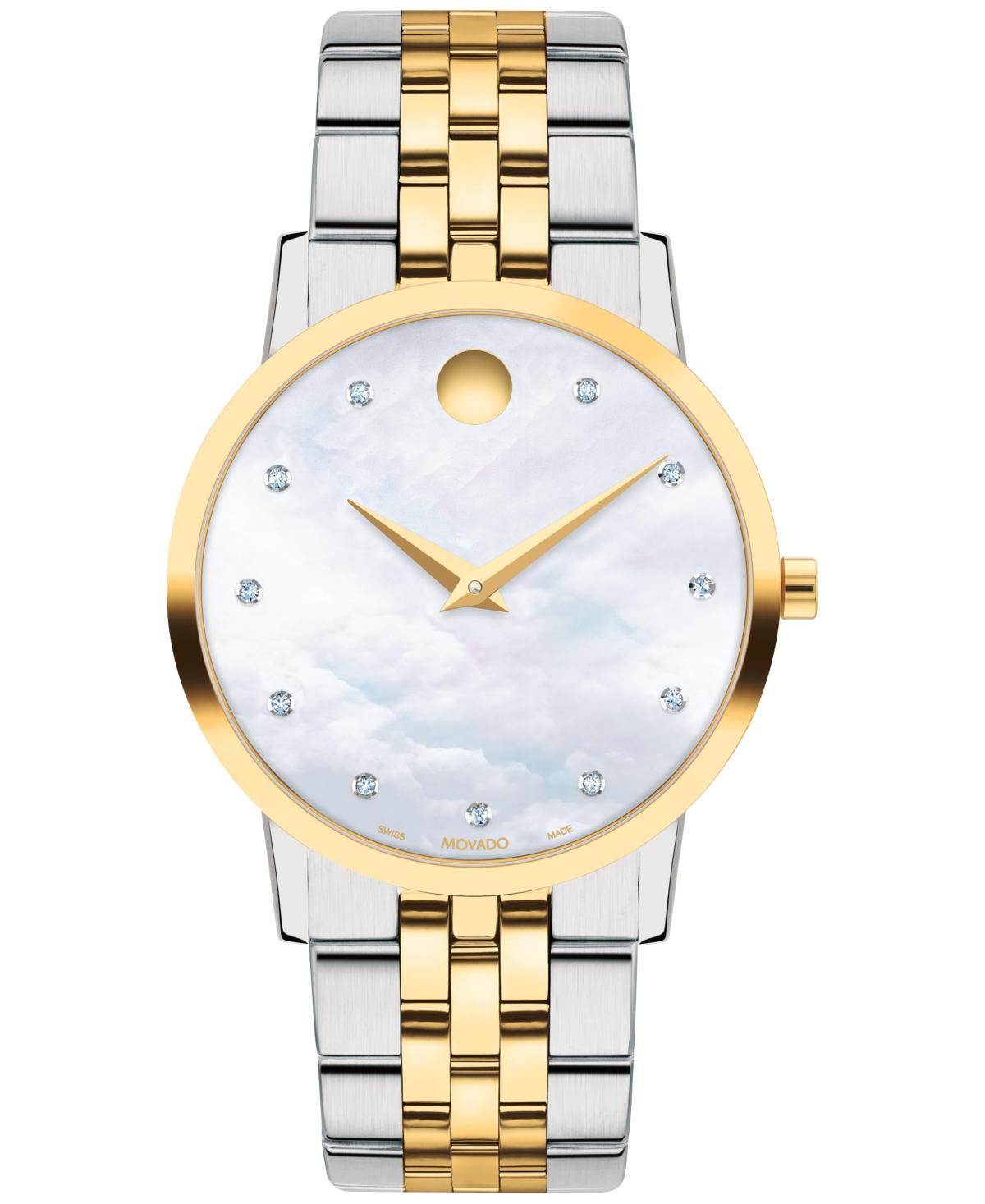 Movado Museum Classic Diamond Bracelet Watch, 33mm Product Image