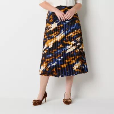 Worthington Womens Pleated Skirt product image