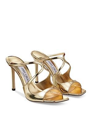 Jimmy Choo Womens Anise 95 Strappy High Heel Slide Sandals Product Image