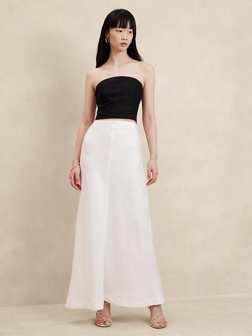 Lisa Linen Maxi Skirt Product Image