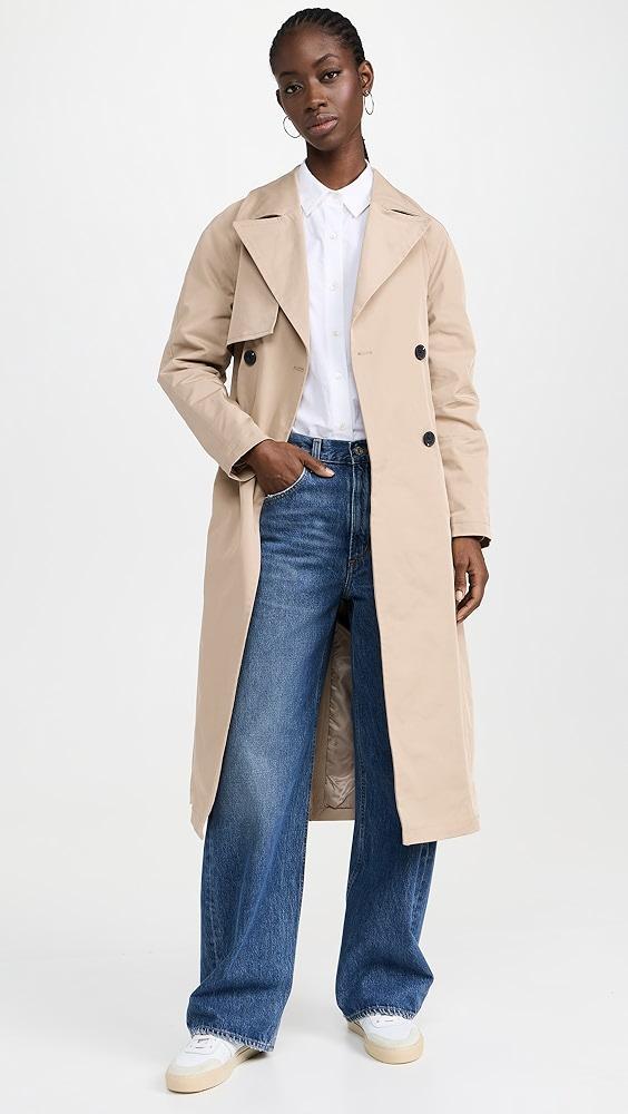 Avec Les Filles Belted Trench Coast | Shopbop Product Image