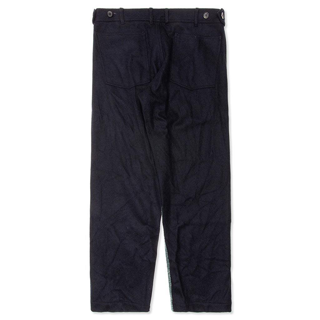 Comme Des Garcons SHIRT Woven Pants - Black/Green Male Product Image