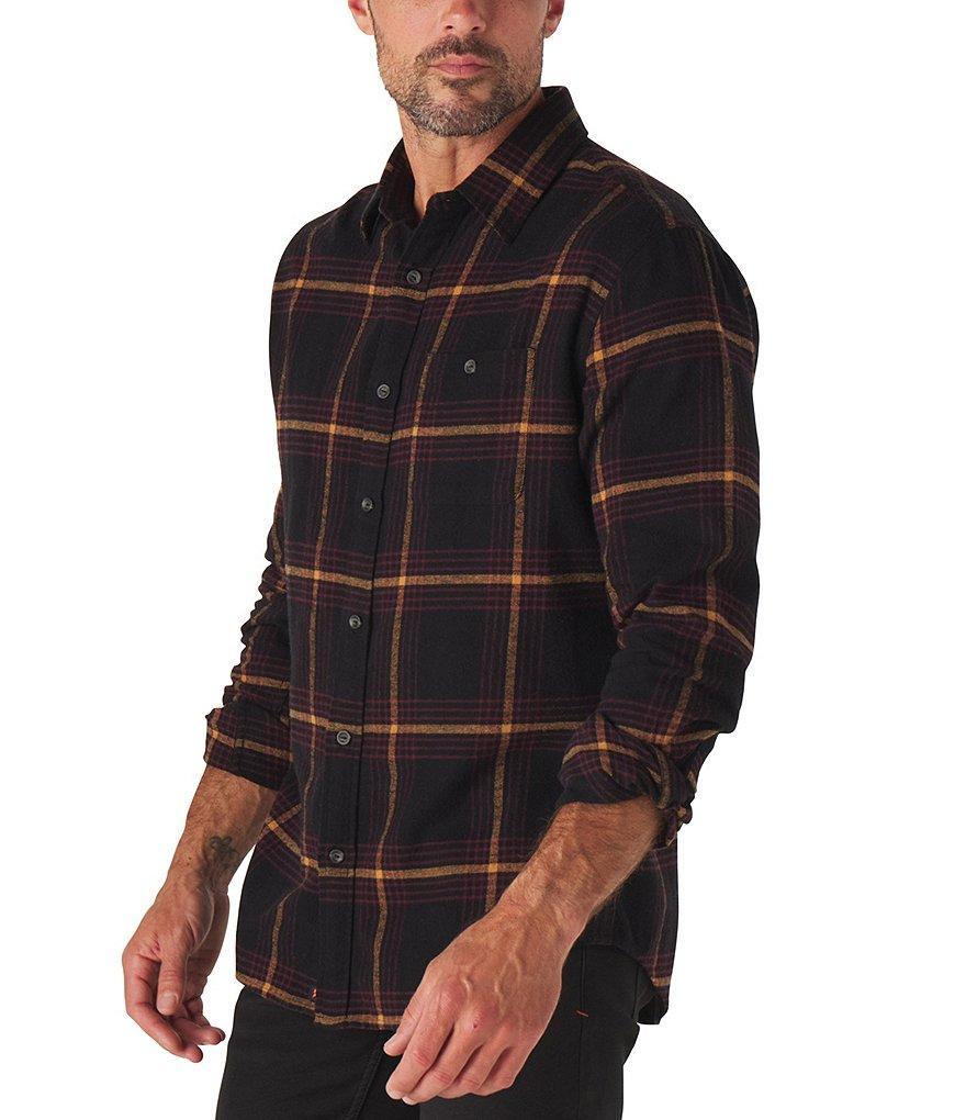 The Normal Brand Stephen Regular Fit Gingham Flannel Button-Up Shirt Product Image