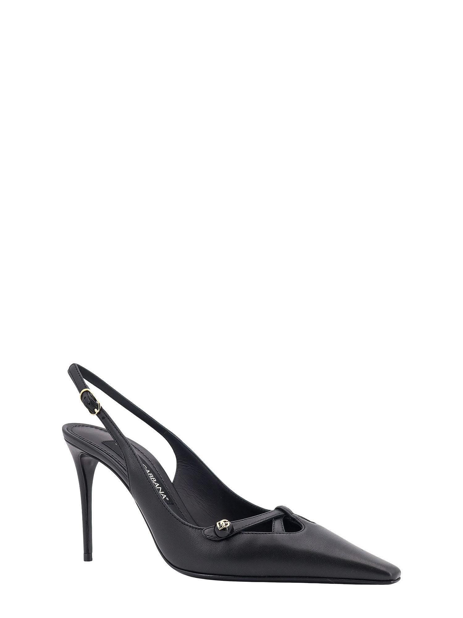 DOLCE & GABBANA Slingback In Black Product Image