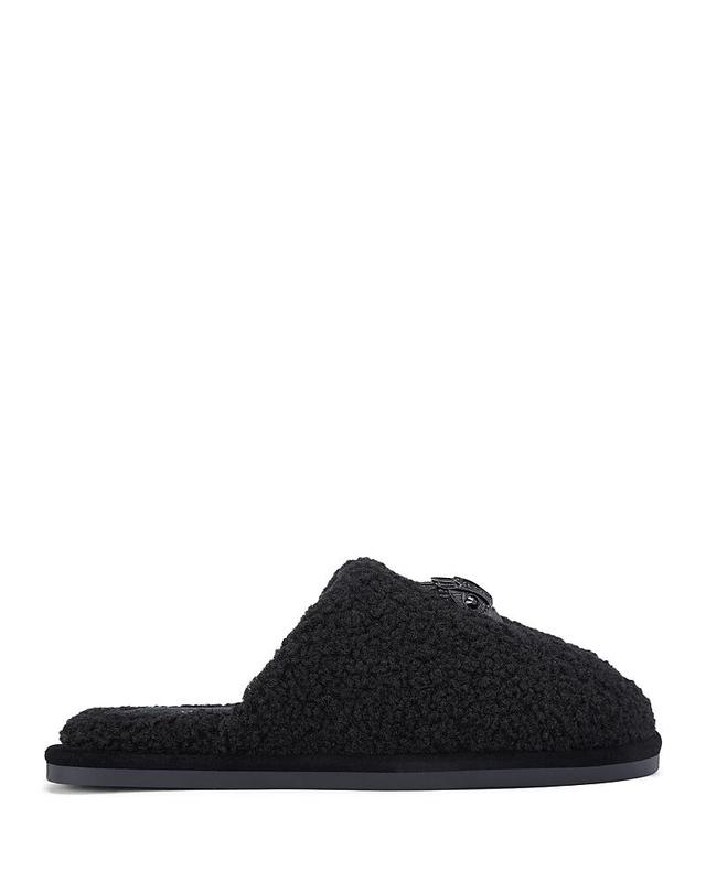 Kurt Geiger London Womens Kensington Eagle Accent Fleece Slippers Product Image