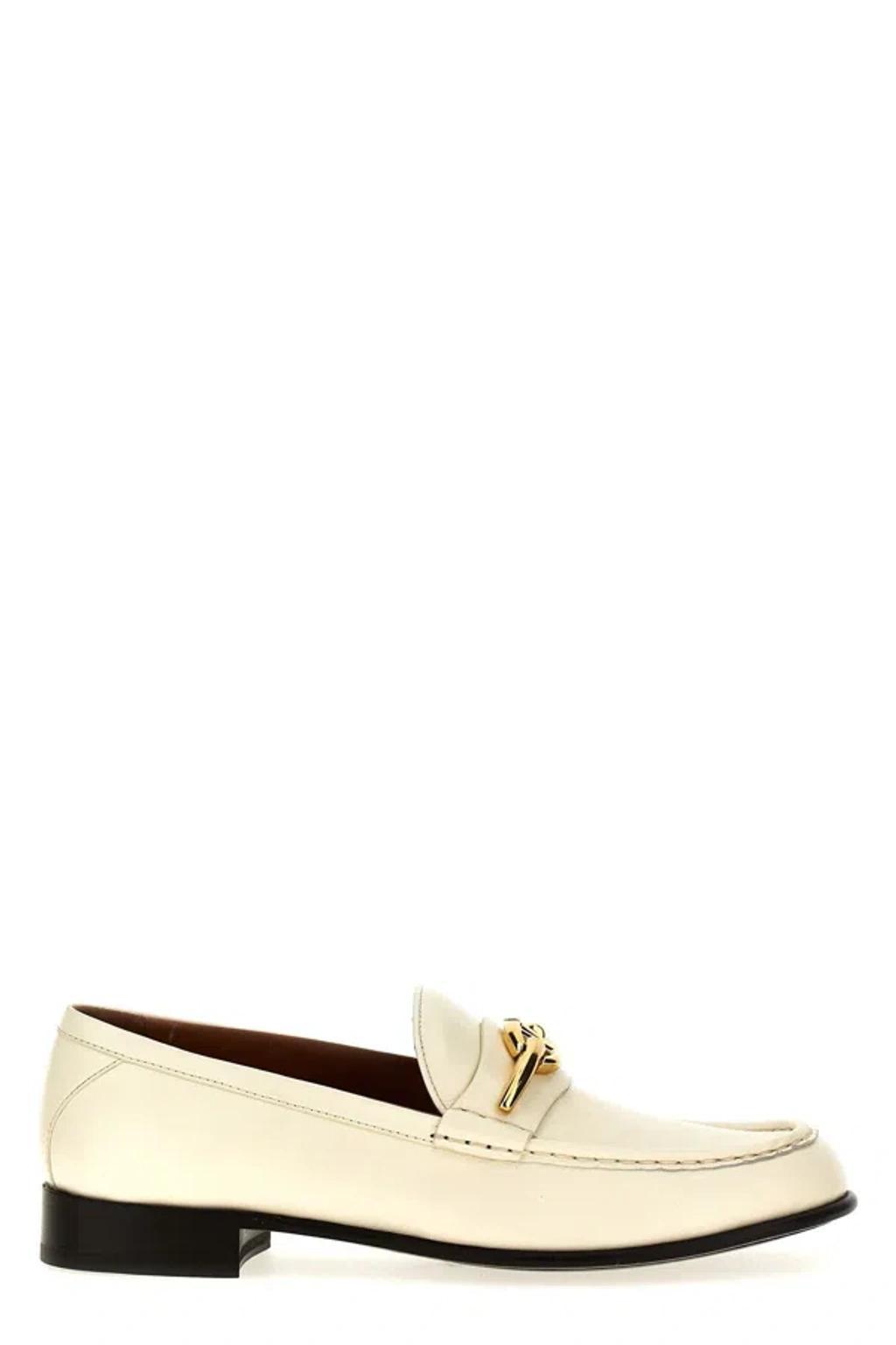 Women  Loafers In White Product Image