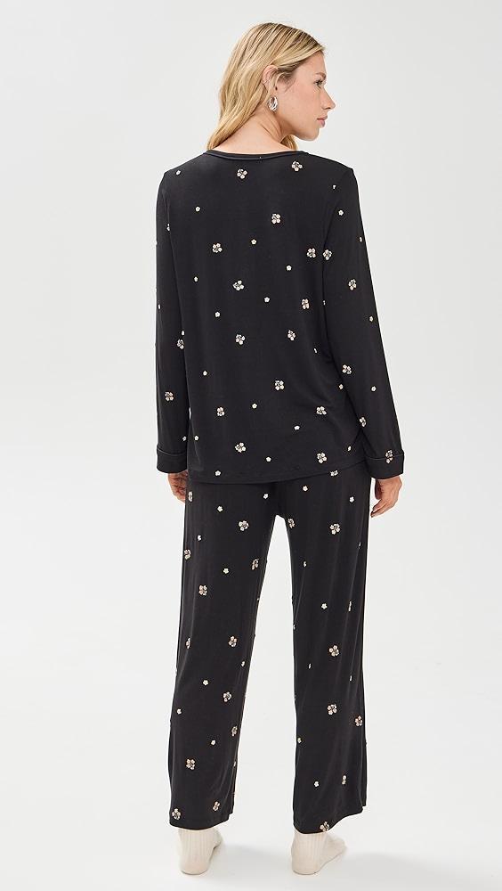 Sea Orla Sleepwear Henley PJ Set | Shopbop Product Image