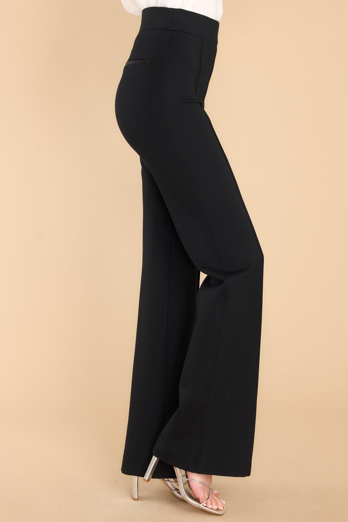 Spanx The Perfect Black Hi-Rise Flare Pants Product Image