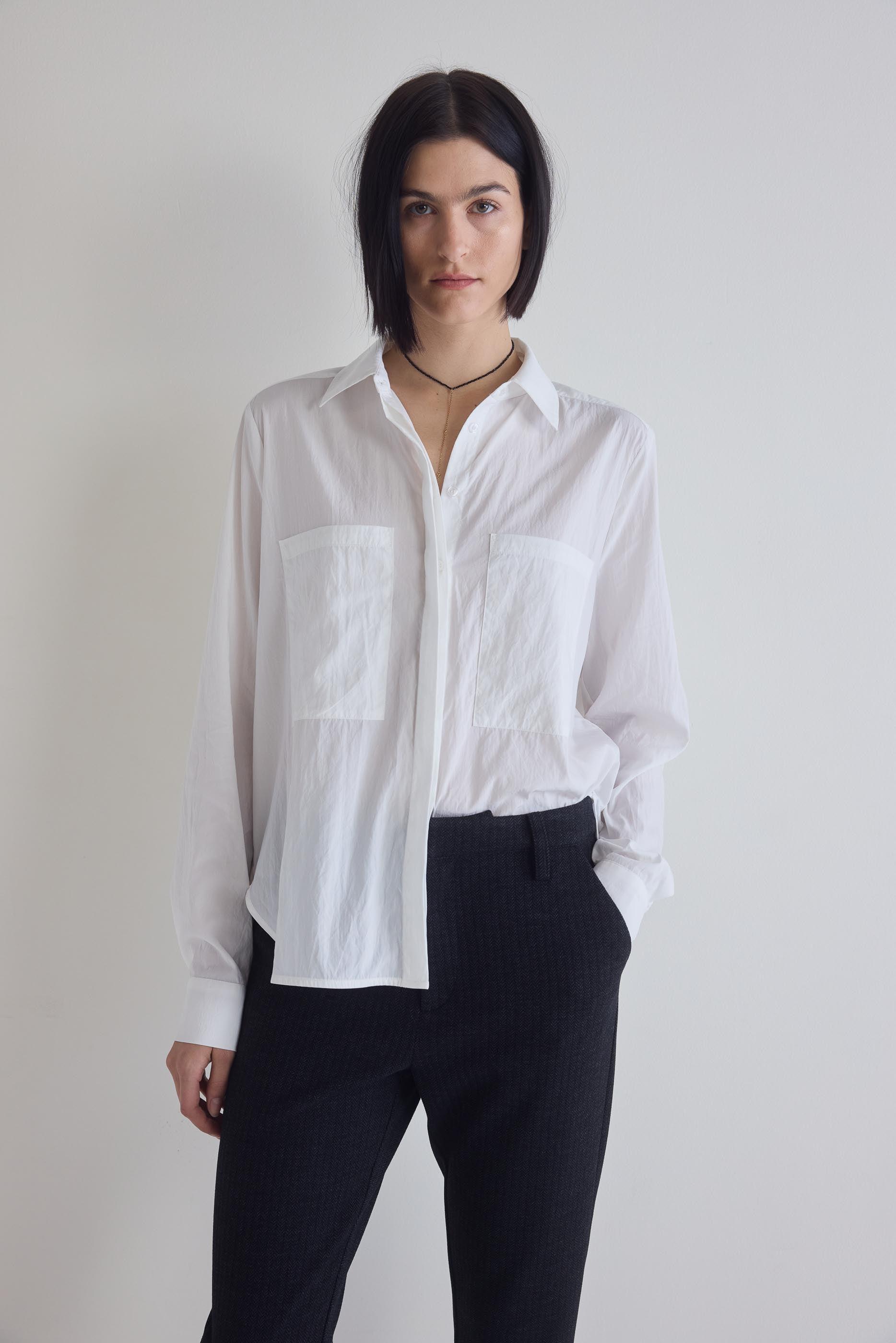 The Light Poplin Classic Blouse Product Image