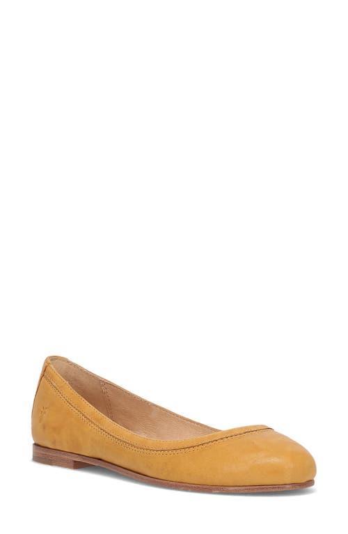 Frye Womens Carson Leather Ballet Flats Product Image