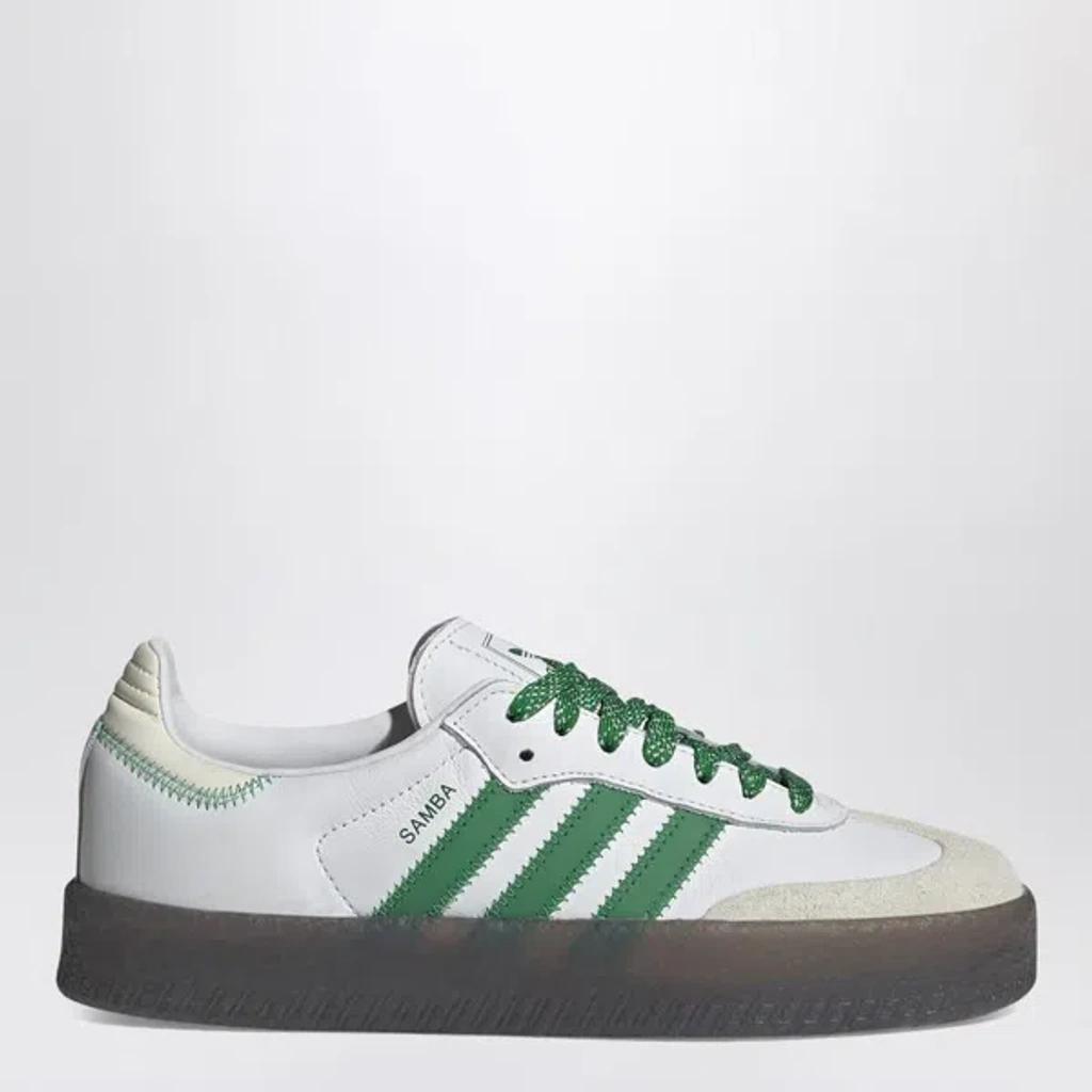 ADIDAS ORIGINALS Sambae "cloud White/green" Sneakers product image