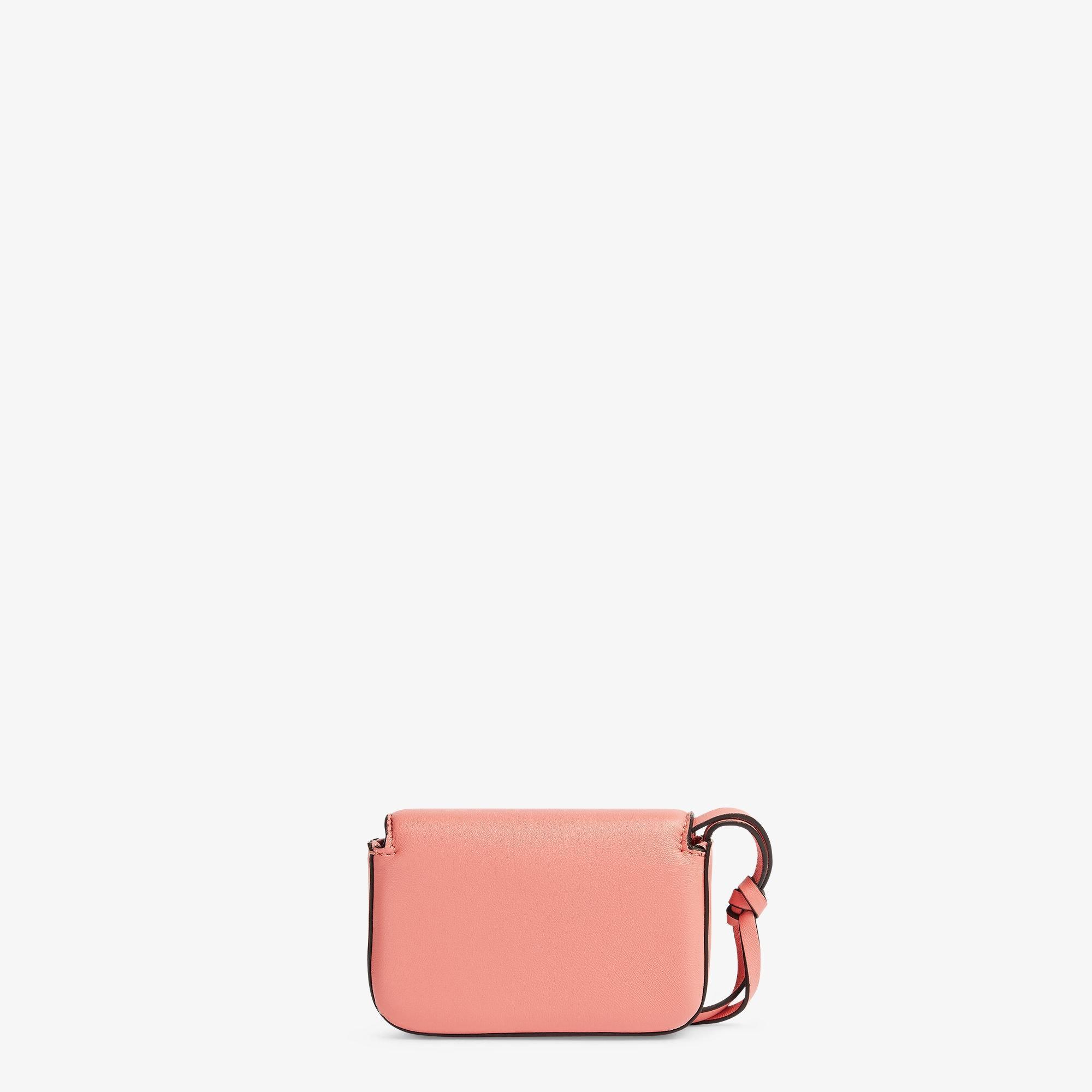 Nano Baguette CharmCharm in pink nappa leather Product Image