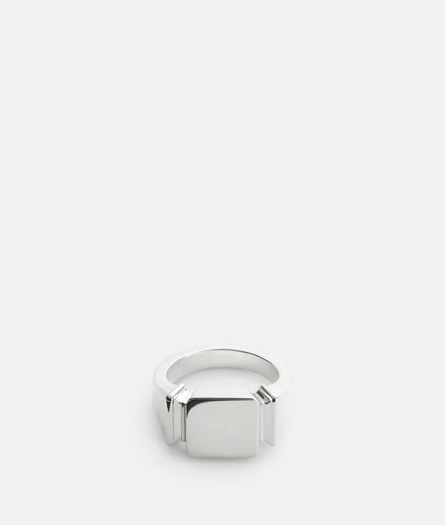 Men's Watch Ring in Silver Product Image