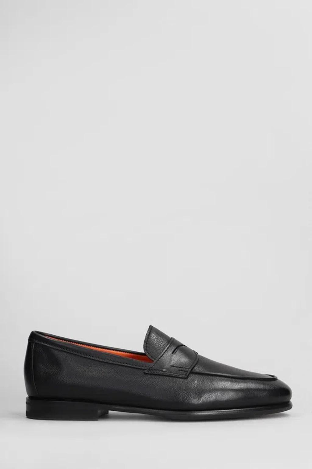 SANTONI Loafers In Black Product Image