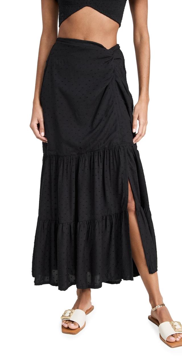 Womens Valentina Cotton Maxi Skirt Product Image