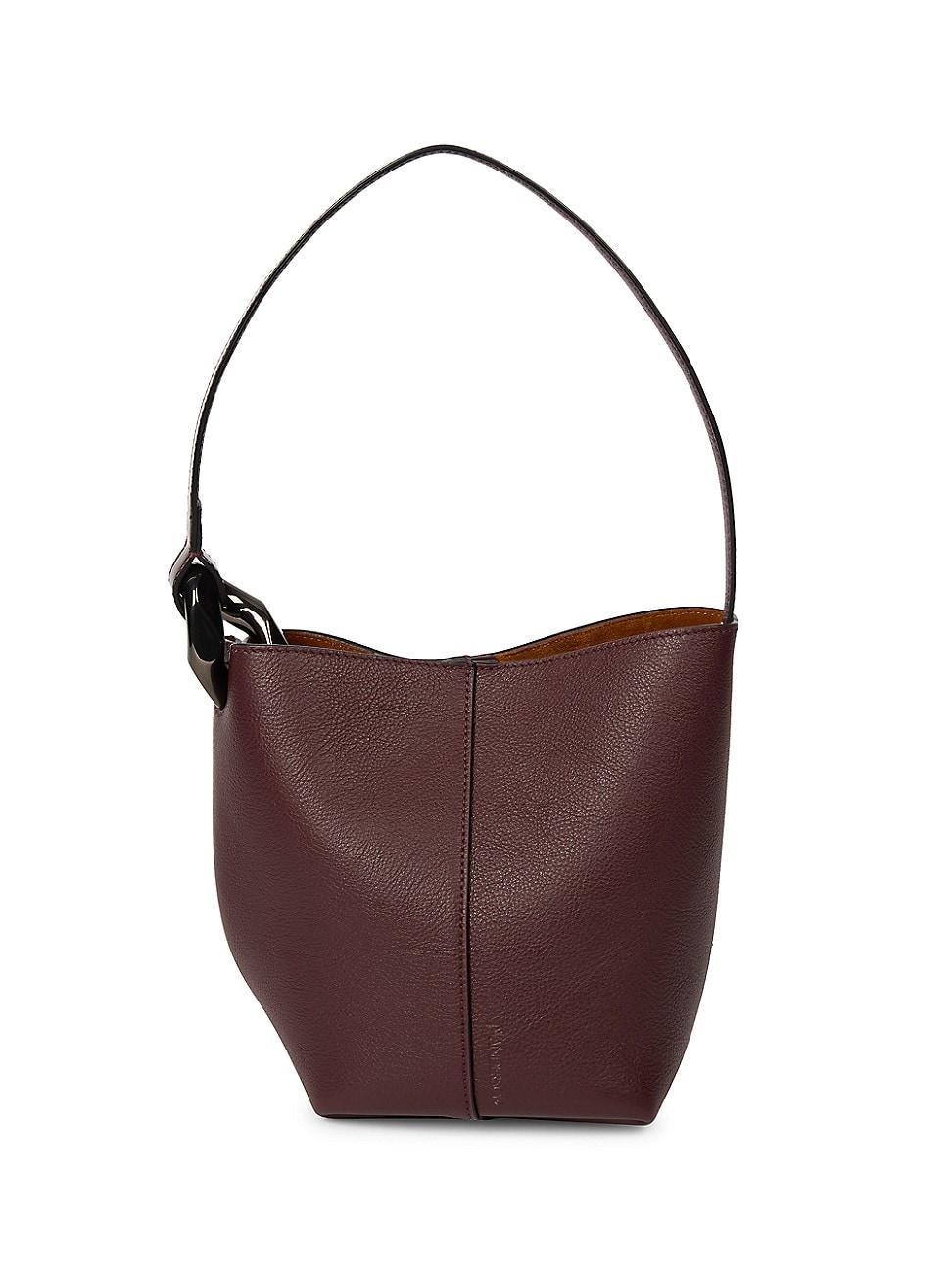 Womens JWA Corner Small Leather Bucket Bag Product Image