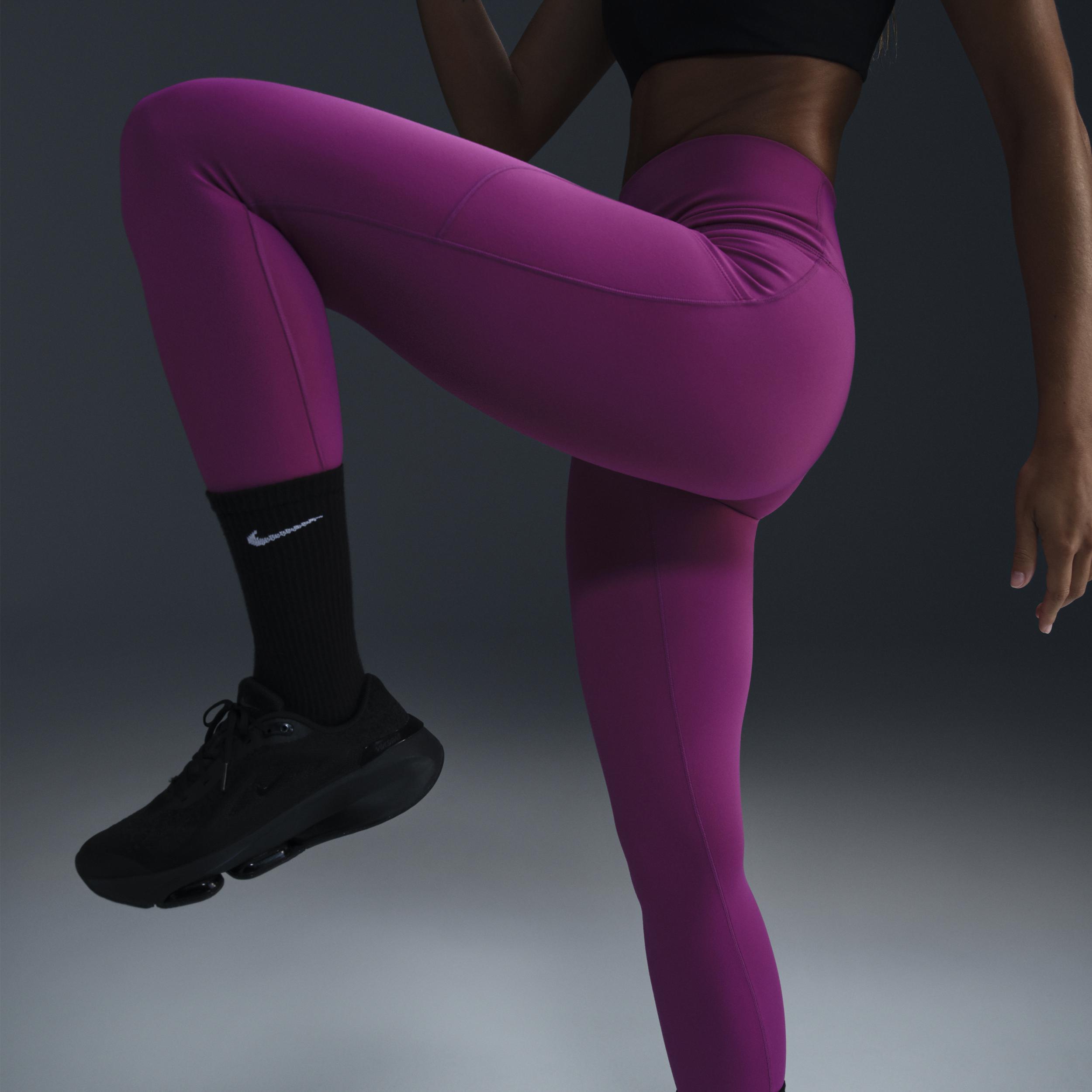 Womens Nike One Pocketed High-Waisted 7/8 Ankle Leggings Product Image