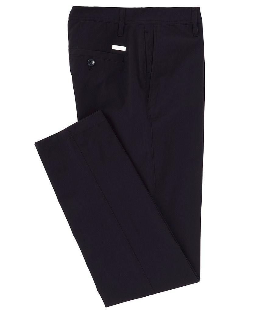 Armani Exchange Flat Front Ultra Stretch Pants Product Image