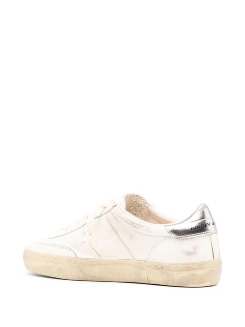 GOLDEN GOOSE Sneakers  Woman Color White In White Glitter Product Image