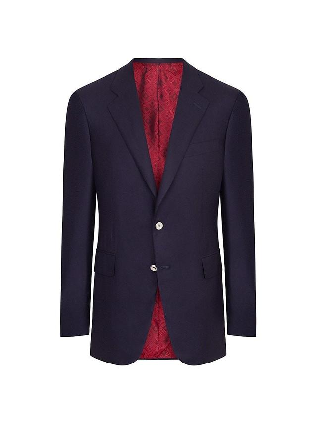 Mens Woven Jacket with 2 Buttons Product Image