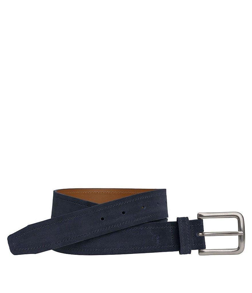 Johnston & Murphy Collection Men's English Suede Baldwin Belt Product Image