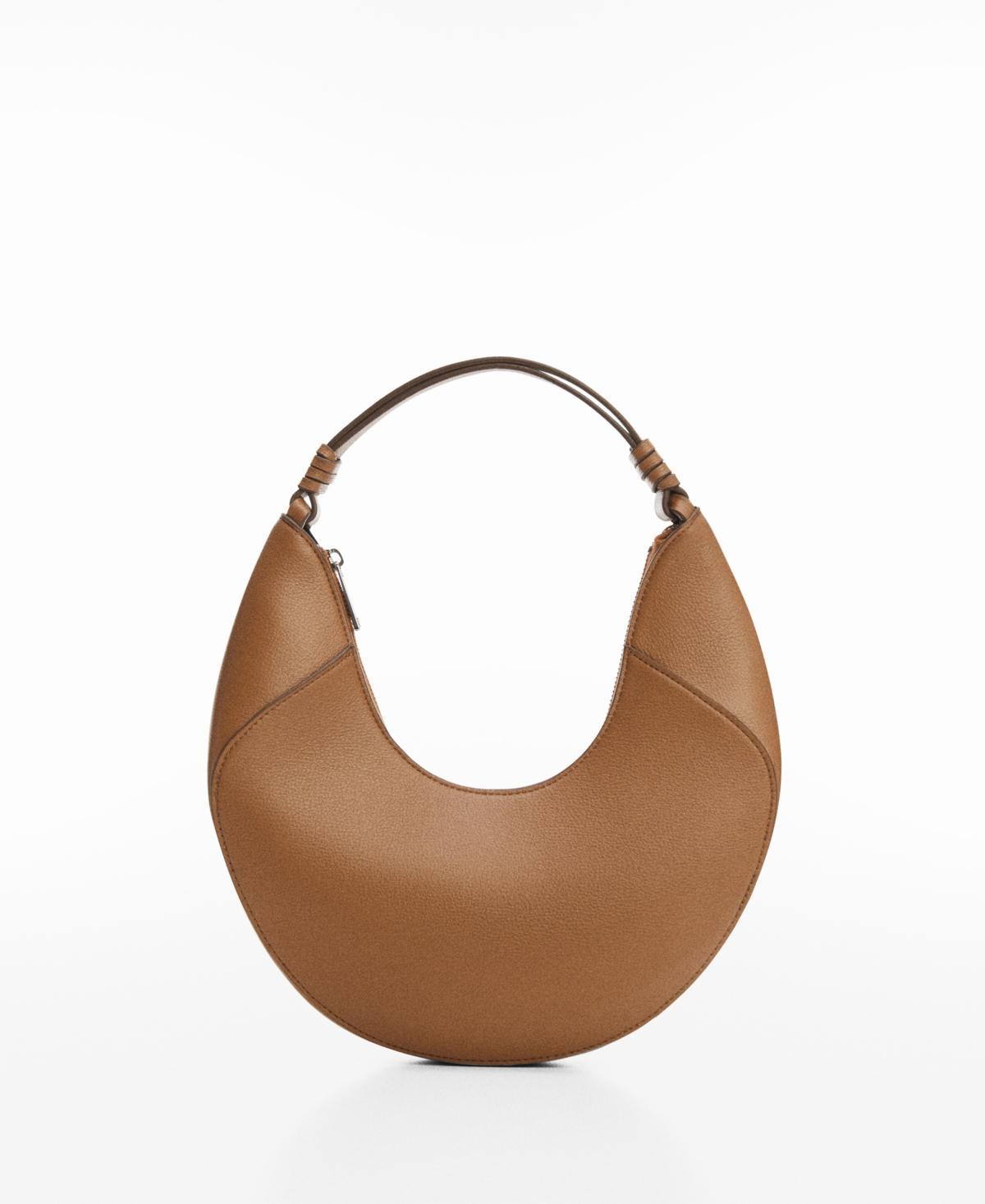 MANGO - Leather-effect shoulder bag - One size - Women Product Image