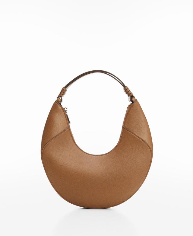 MANGO - Leather-effect shoulder bag - One size - Women Product Image