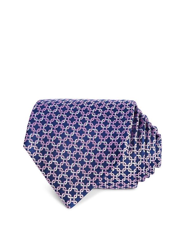 The Mens Store at Bloomingdales Woven Link Classic Tie 100% Exclusive Product Image