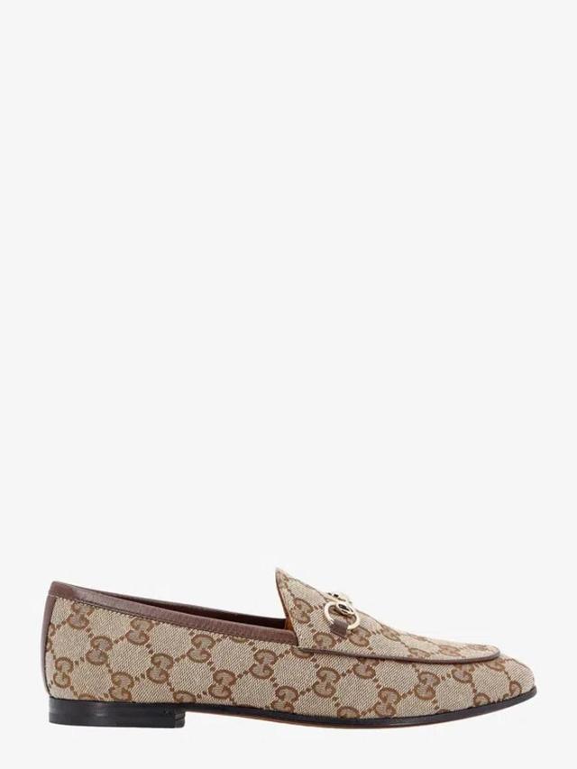 GUCCI Jordaan Maxi Gg Canvas Loafer In Cream Product Image