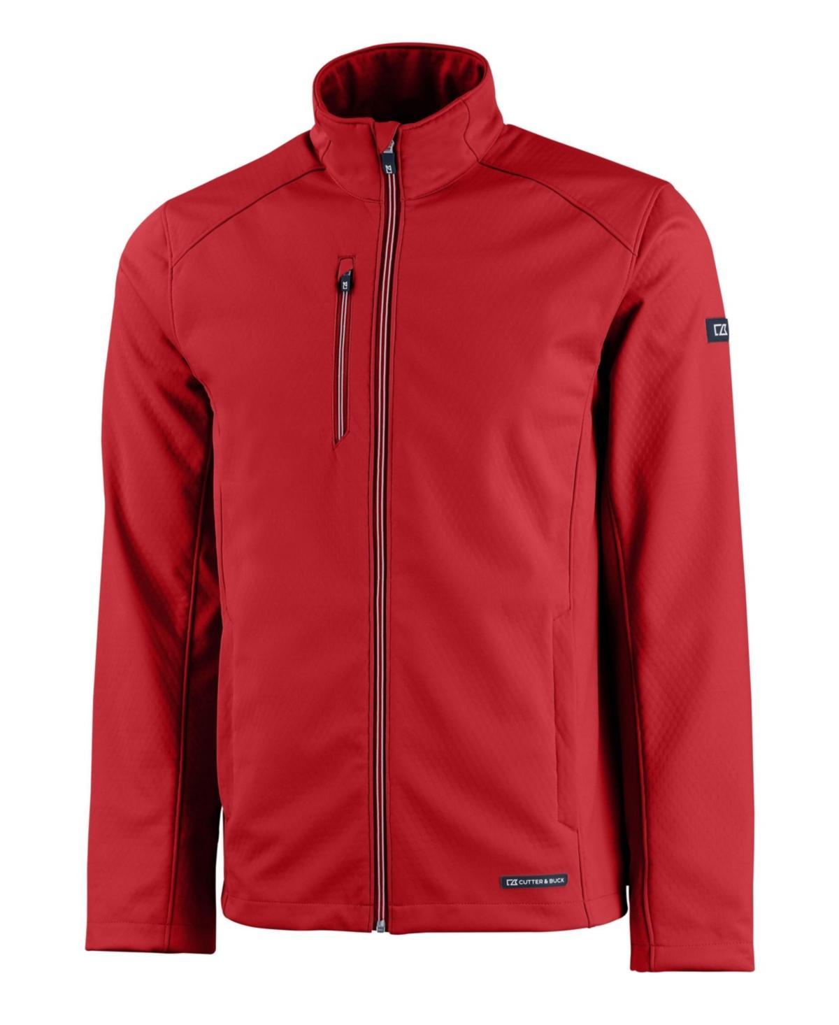 Cutter & Buck Evoke Eco Softshell Recycled Full Zip Mens Jacket Product Image