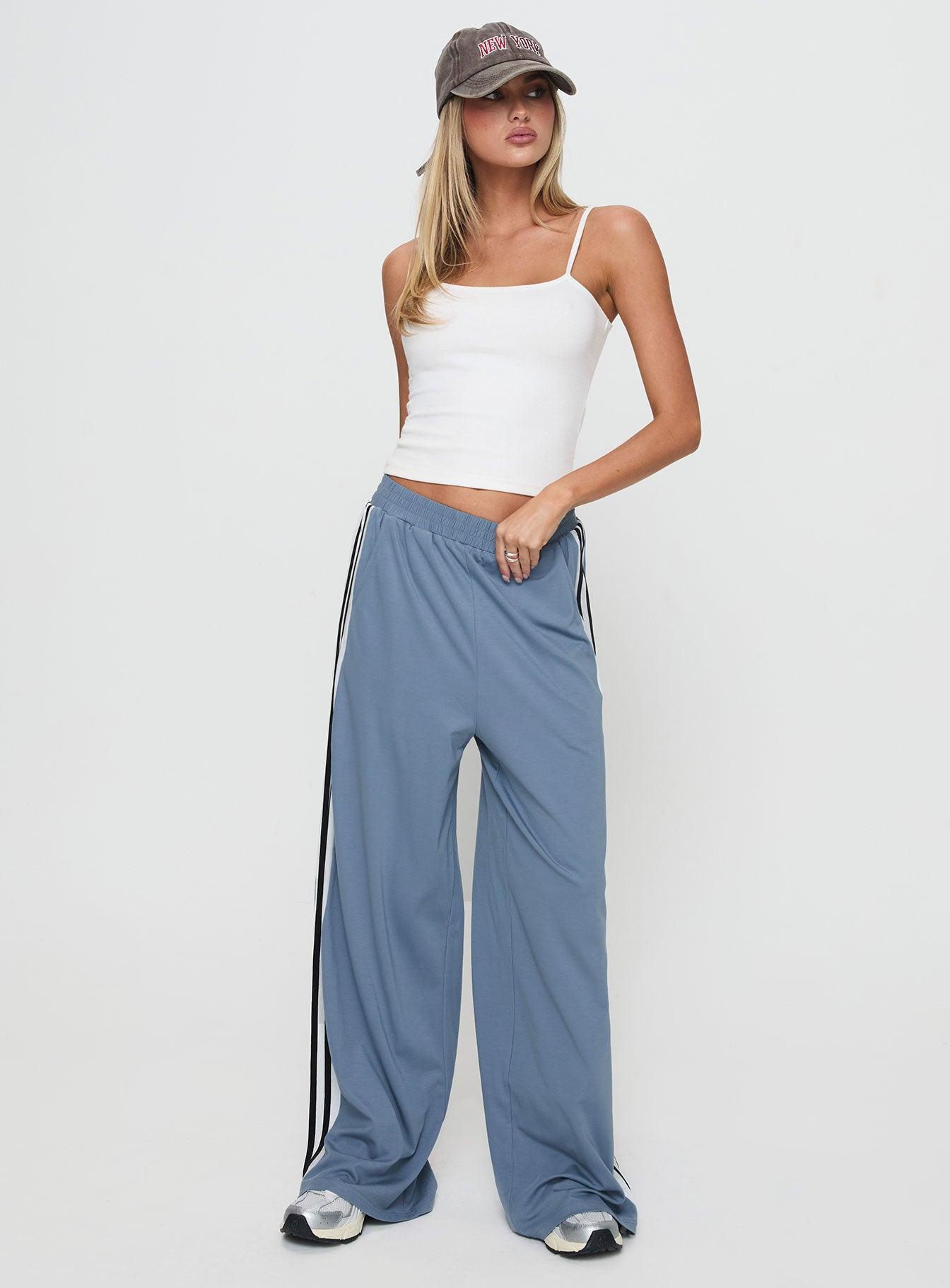 Dime Track Pants Blue Product Image