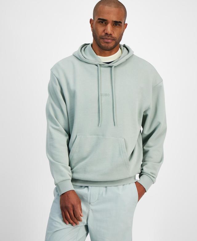 Hugo by Hugo Boss Mens Relaxed Fit Pullover Hoodie - Lt Past Product Image