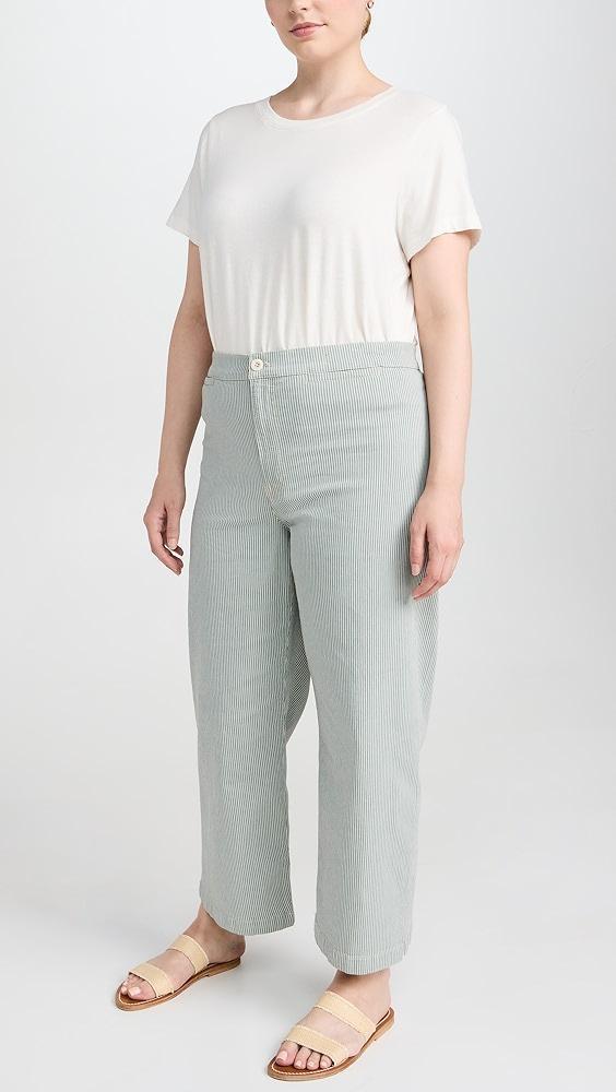 Madewell Crop Emmett Pants | Shopbop Product Image