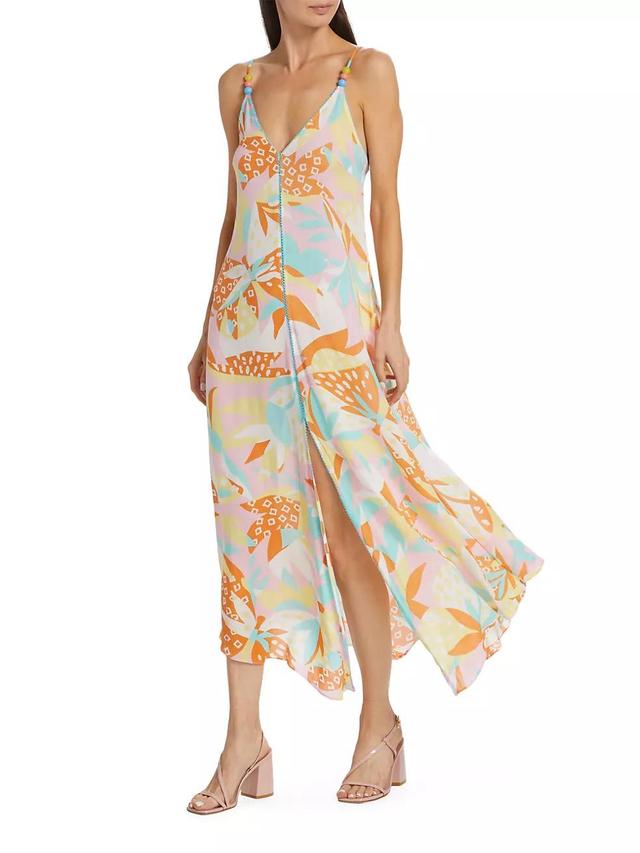 Bessie Long Floral Slip Dress Product Image