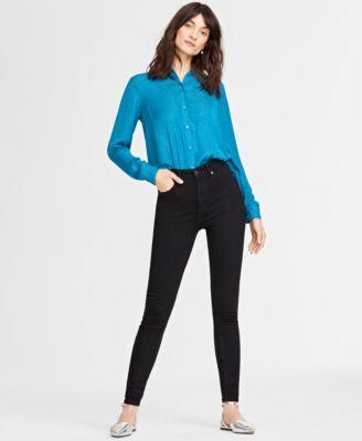 Women's High Rise Skinny Jeans, Regular and Short Lengths, Created for Macy's  Product Image